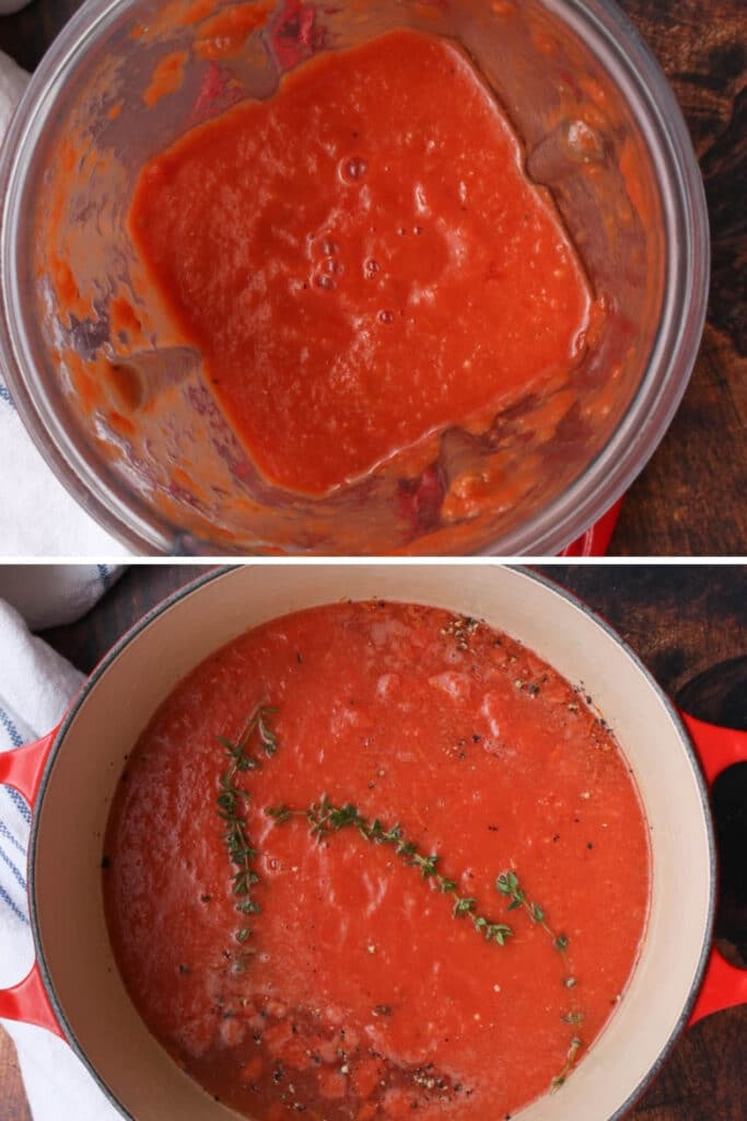 Low Carb Low-Calorie Homemade Tomato Soup - Krazy Kitchen Mom