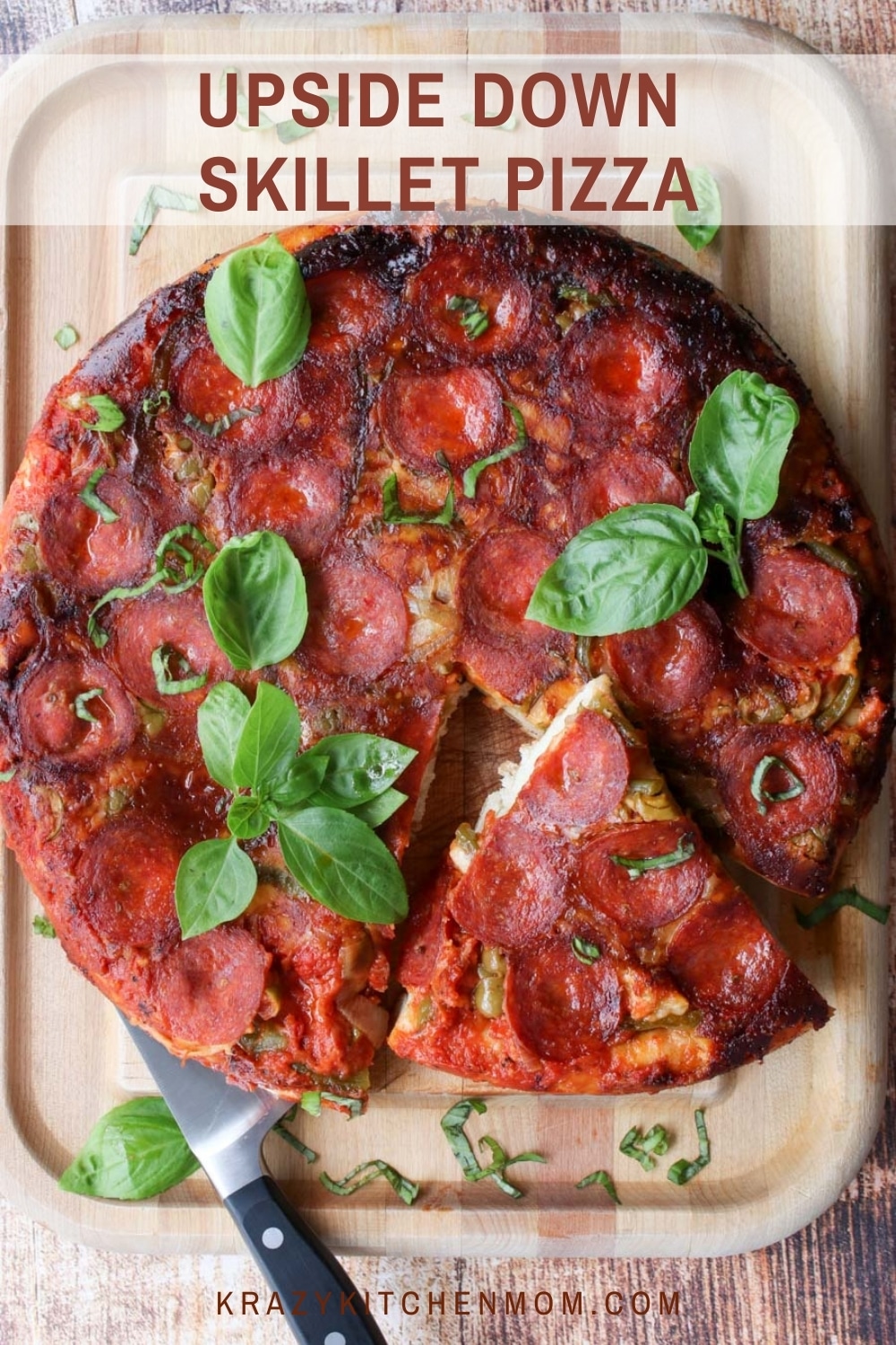 Cast Iron Skillet Pizza {Deep Dish} - The Seasoned Mom