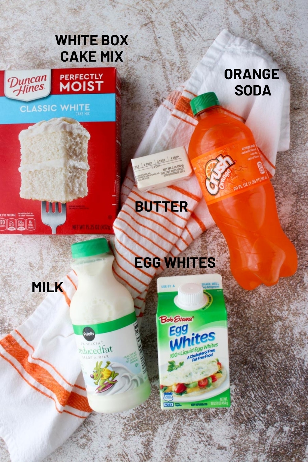 creamsicle cupcake ingredients 