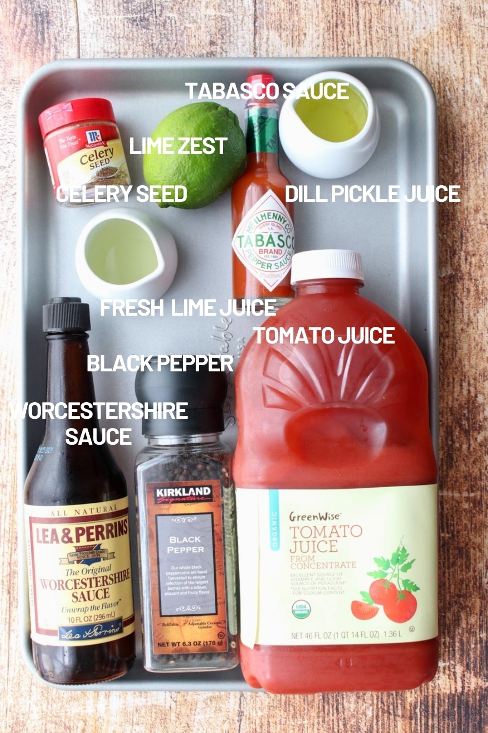 bloody mary mix ingredients