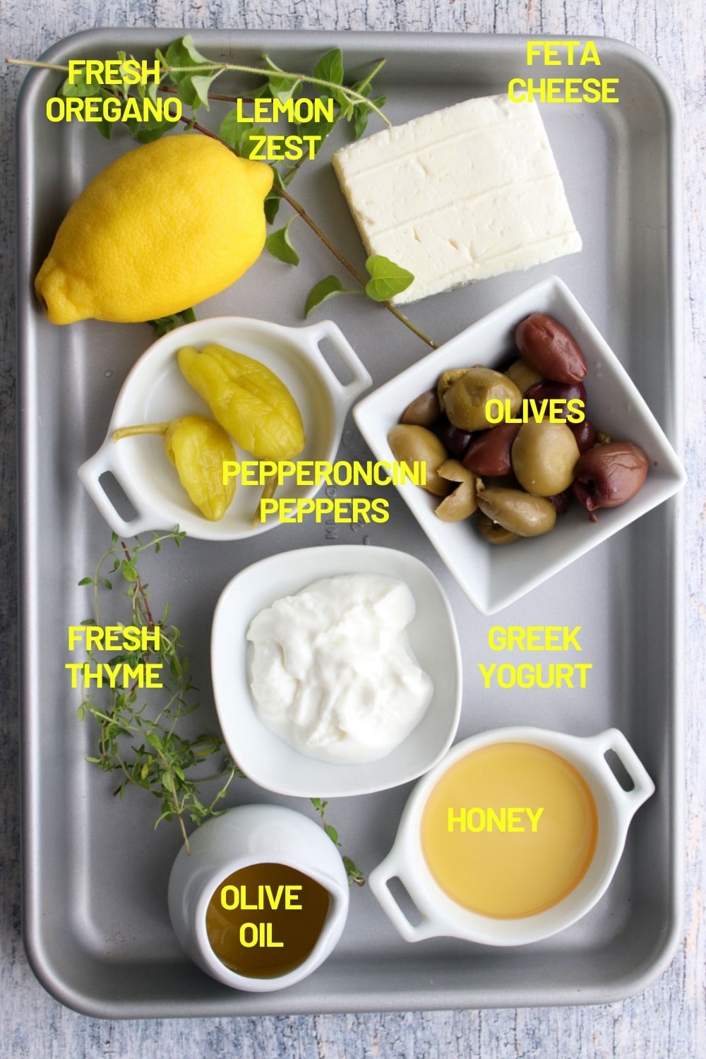 whipped feta with roasted olives ingredients