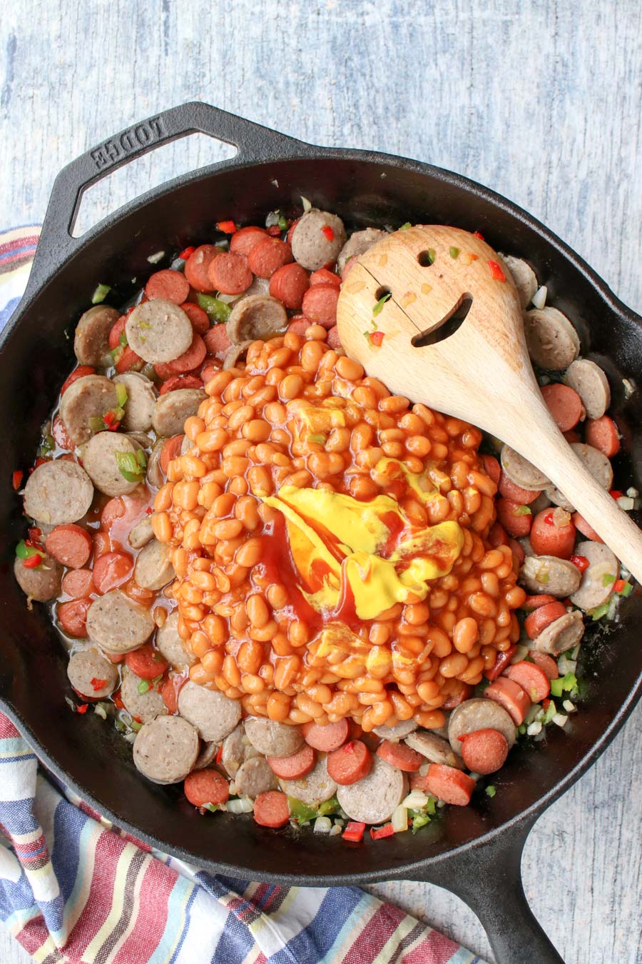 how to make beans and weenies