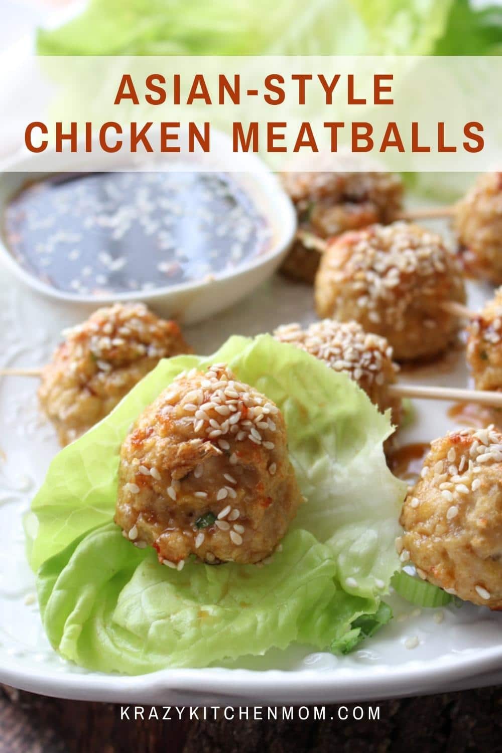 Sweet-tangy healthy meatballs made with ground chicken. They are great for a quick easy weeknight dinner or as an easy appetizer. via @krazykitchenmom