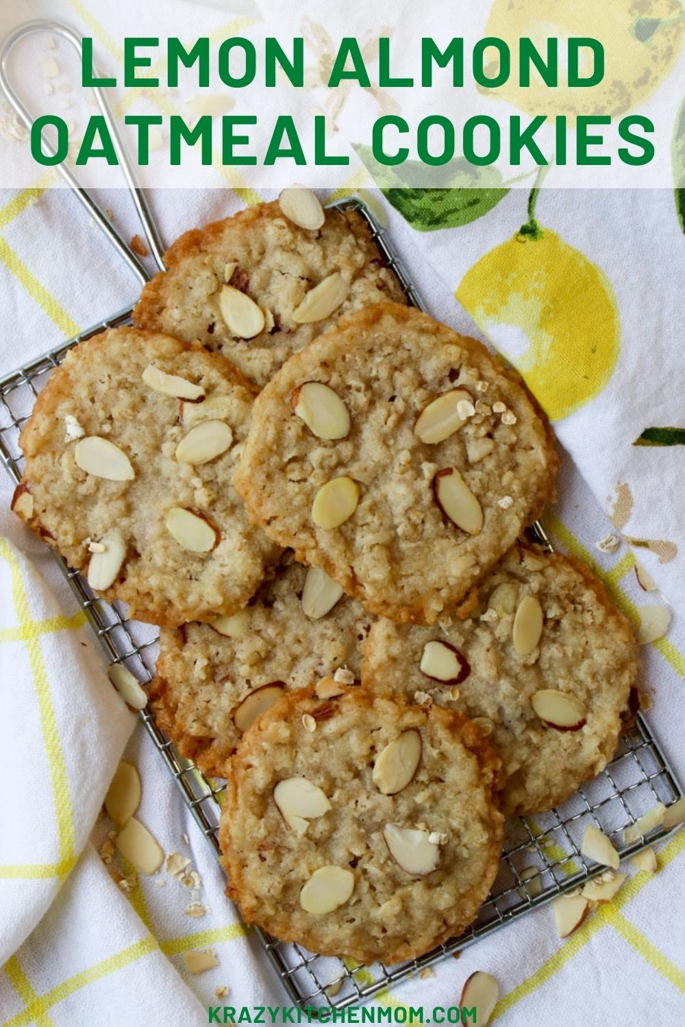 These wafer-thin oatmeal cookies have a hint of lemon flavor. They are buttery and delicate and melt in your mouth. via @krazykitchenmom