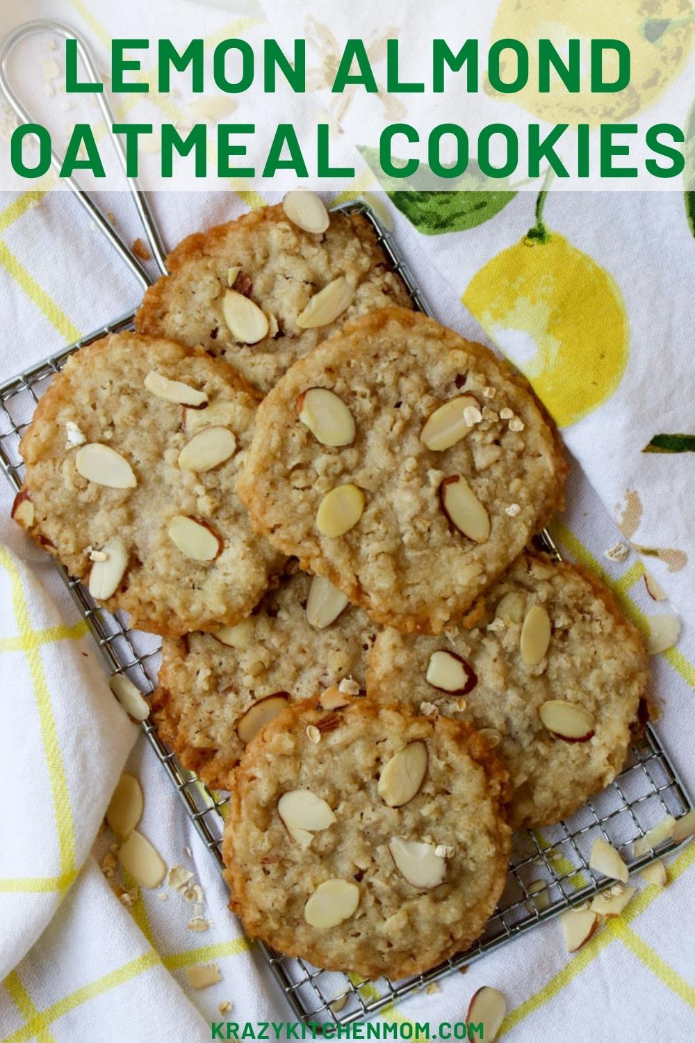 These wafer-thin oatmeal cookies have a hint of lemon flavor. They are buttery and delicate and melt in your mouth. via @krazykitchenmom