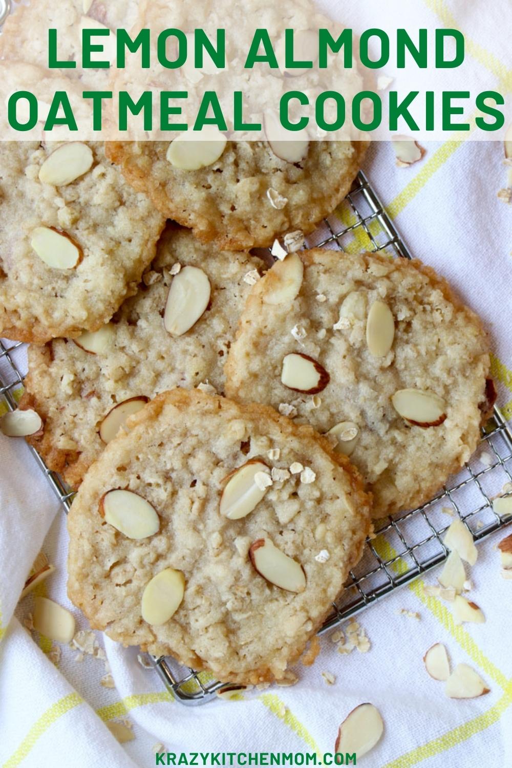 These wafer-thin oatmeal cookies have a hint of lemon flavor. They are buttery and delicate and melt in your mouth. via @krazykitchenmom