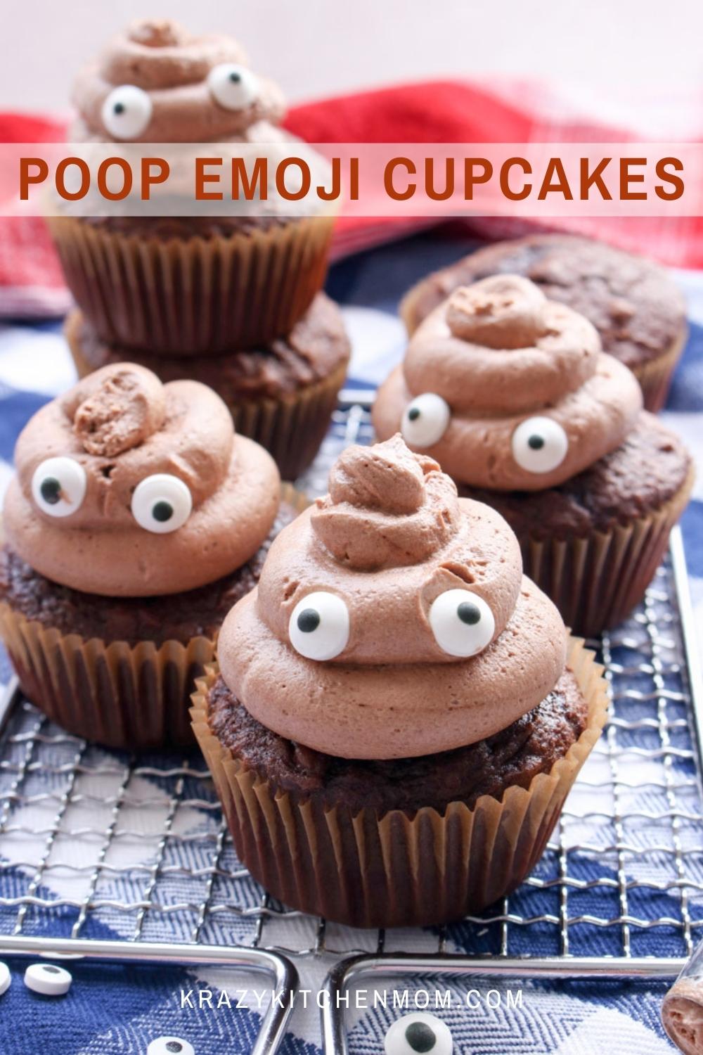 These fun cupcakes are always a highlight of the party. Both kids and adults love the double chocolatey taste and the silly googly eyes. via @krazykitchenmom