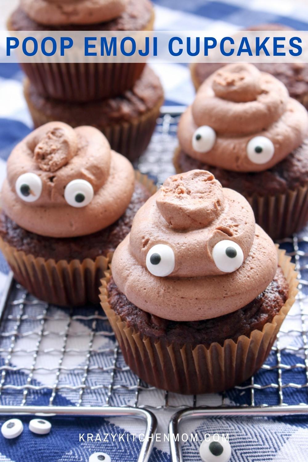 These fun cupcakes are always a highlight of the party. Both kids and adults love the double chocolatey taste and the silly googly eyes. via @krazykitchenmom