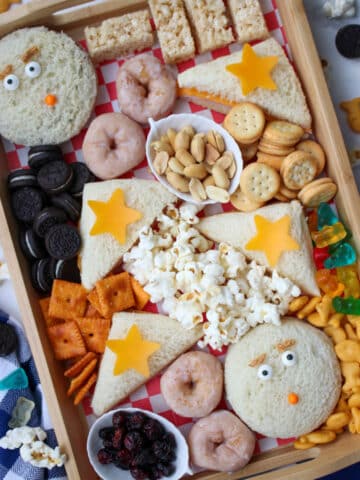 kids snack board