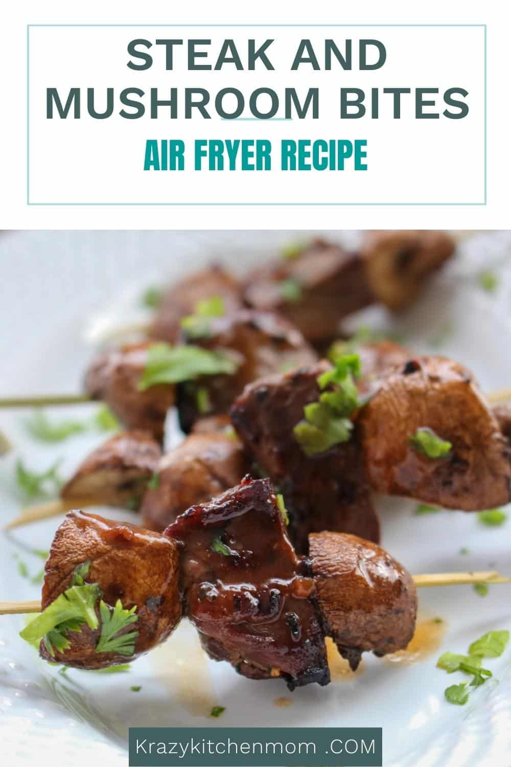 These steak and mushroom bites are a real treat. This is a super simple dinner that is low carb and Keto and budget-friendly. via @krazykitchenmom