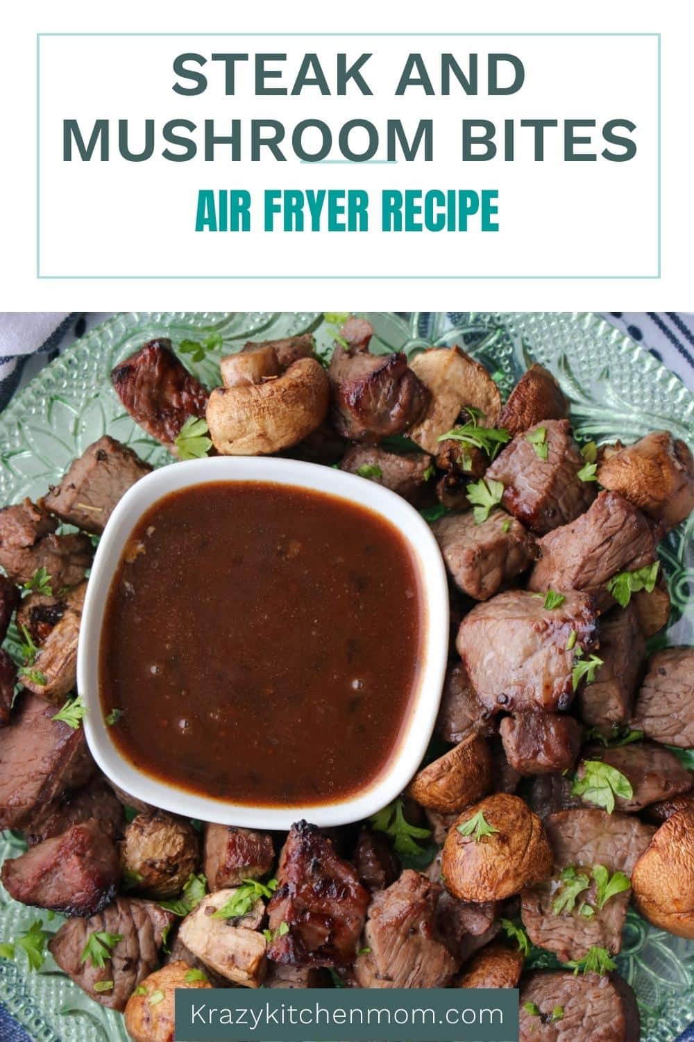 These steak and mushroom bites are a real treat. This is a super simple dinner that is low carb and Keto and budget-friendly. via @krazykitchenmom