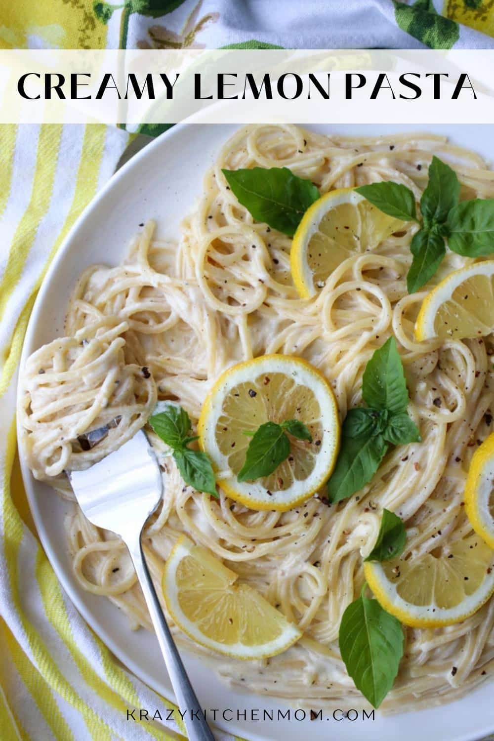 This creamy cheesy lemon pasta is my take on the classic Italian dish "Pasta al Limone”. The pasta is tossed in a creamy dreamy lemon sauce and it's a great alternative to everyday red sauce pasta. via @krazykitchenmom