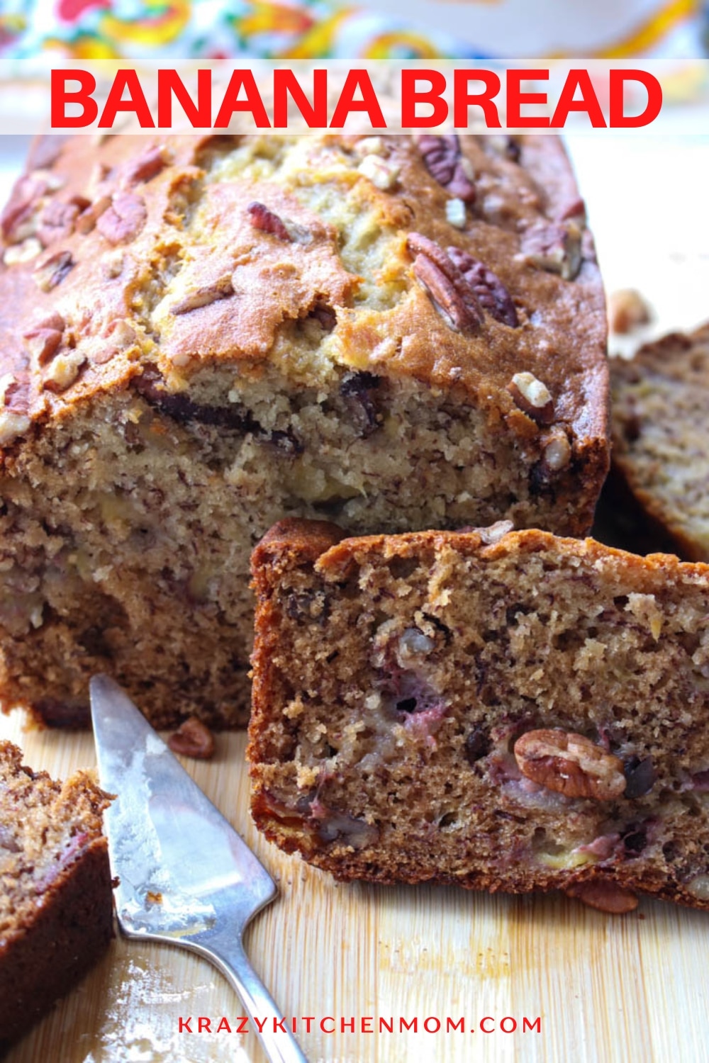 My Mom's Banana Bread recipe is one of my all-time favorites. It's an easy recipe that turns out perfectly every time. via @krazykitchenmom