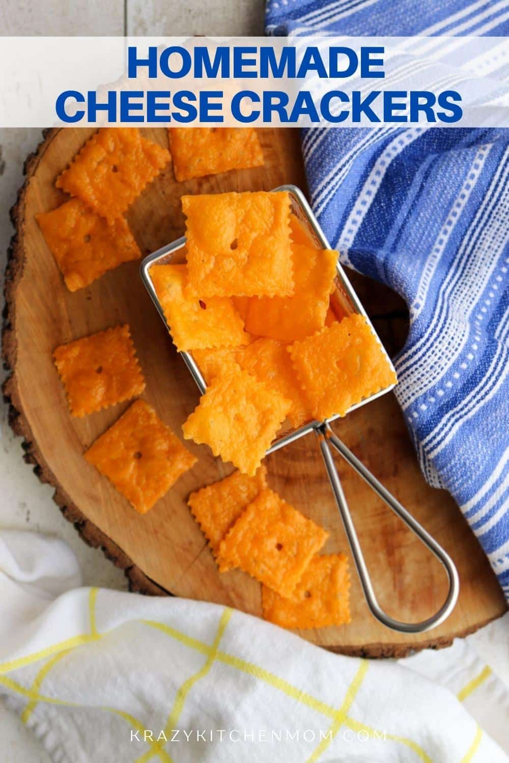 These Keto Cheezit-style crackers are the answer to your crunchy cheese snack cravings. With one ingredient they are amazingly simple to make. via @krazykitchenmom