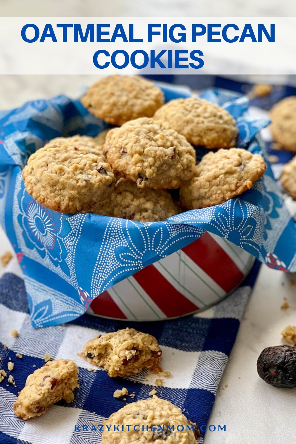 The best oatmeal cookies just got a whole lot better. Crispy brown bottoms and edges with a soft chewy center. Bet you can’t eat just one. via @krazykitchenmom