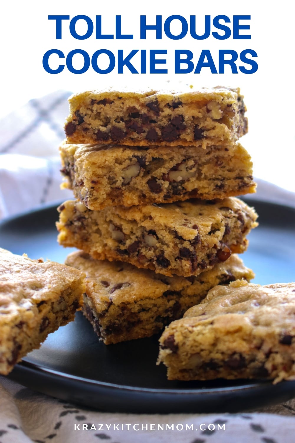 Who can resist sweet and slightly salty treats? These cookie bars are buttery, chocolatey, and nutty, with a hint of salt – so good! via @krazykitchenmom