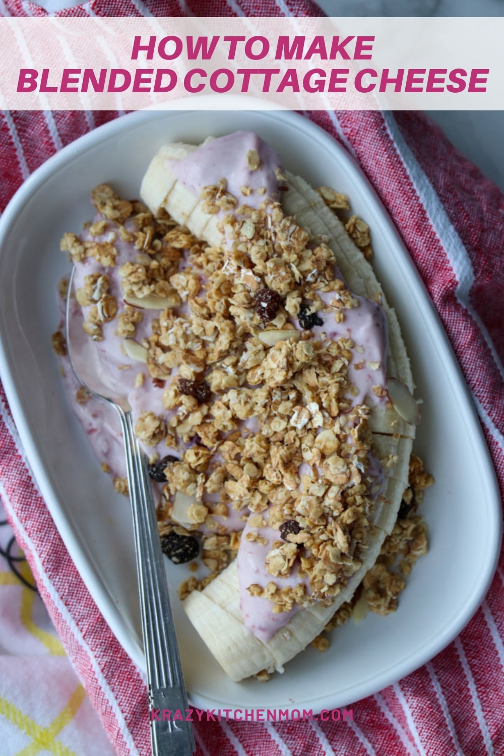 Retro cottage cheese is all the rage. By blending it into a smooth consistency, it becomes a magical ingredient for so me recipes. via @krazykitchenmom