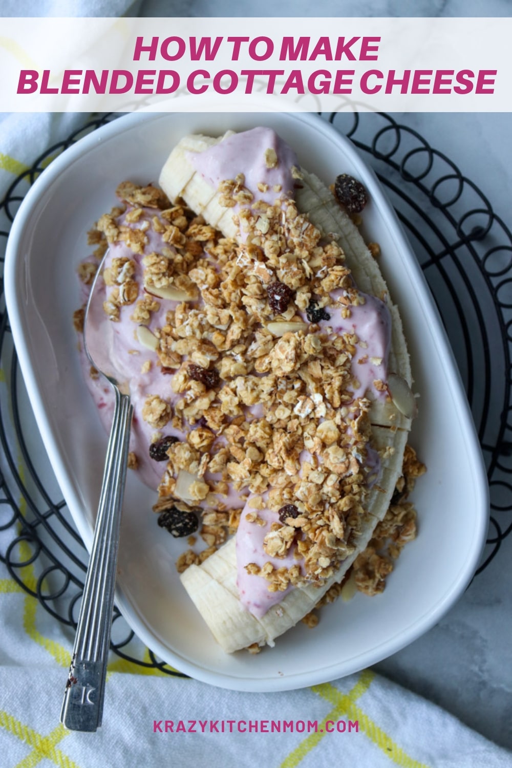 How to Make Blended Cottage Cheese - Krazy Kitchen Mom