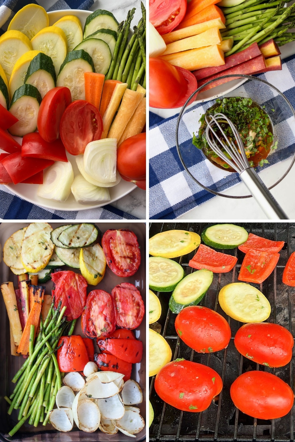 how to make grilled summer vegetables