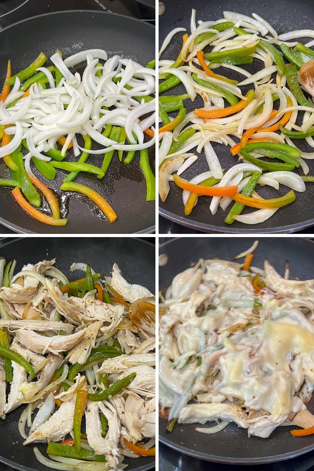 how to make Rotisserie Chicken Philly Cheesesteak