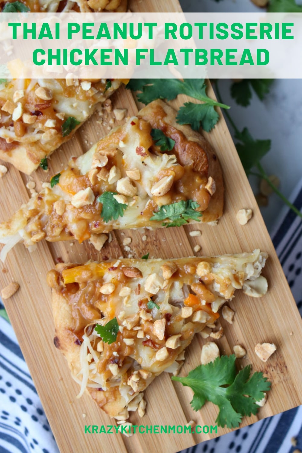 Transform everyday naan bread into a spicy savory treat. And better yet, it’s made with rotisserie chicken for quick preparation. via @krazykitchenmom