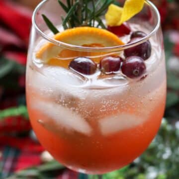 Winter Aperol Spritz