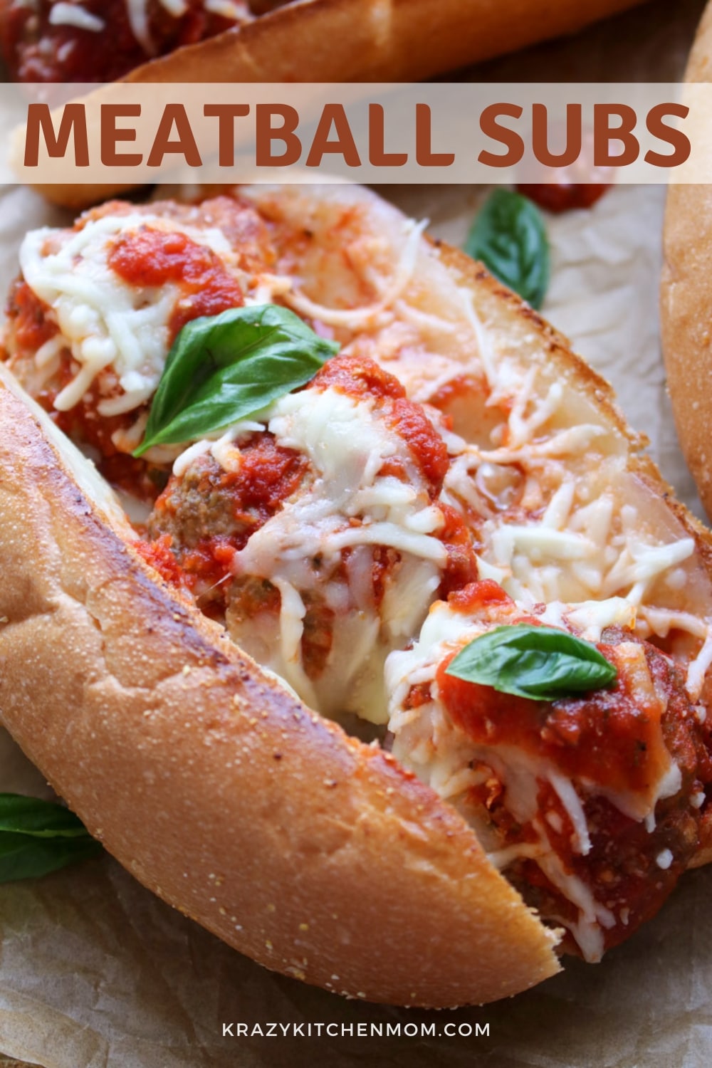 An All-American favorite – the Meatball Sub! This mouth-watering sandwich concoction is made of Italian meatballs, marinara sauce, and gooey cheese piled in a toasted bread garlic roll. via @krazykitchenmom