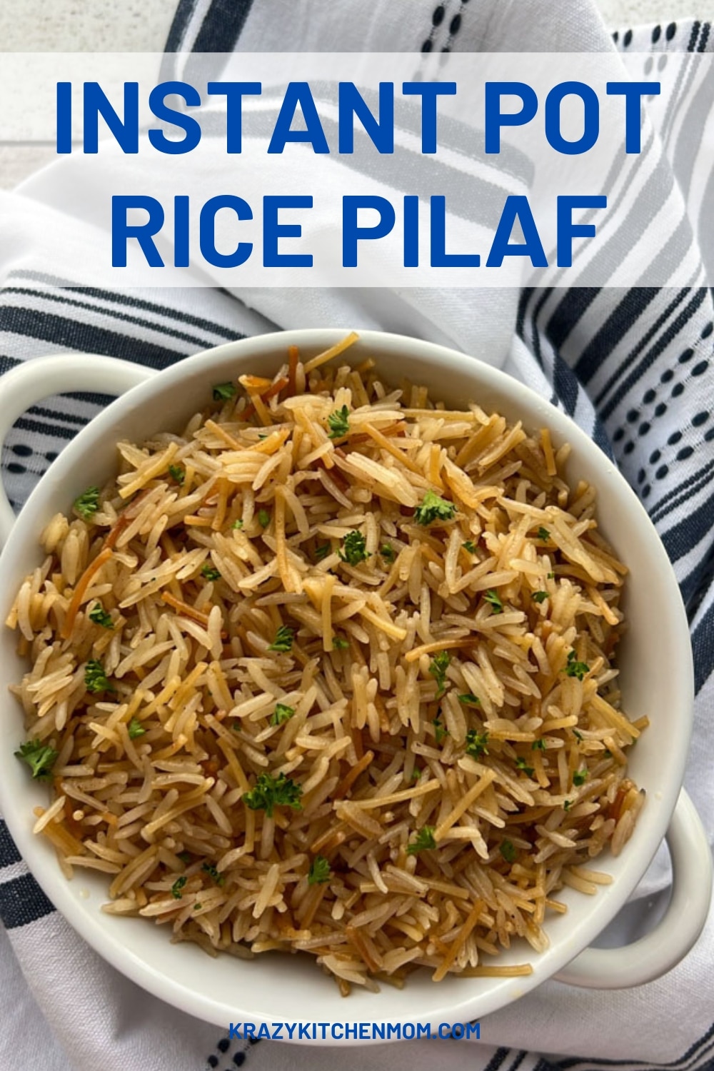 This one-pot nutty rice pilaf combines perfectly cooked rice with aromatic spices and nutty butter, delivering a fragrant and flavorful side dish that's both convenient and delicious. via @krazykitchenmom