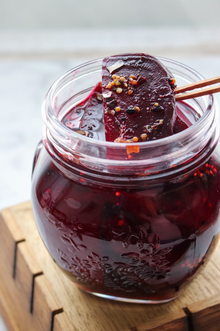 jar of beets