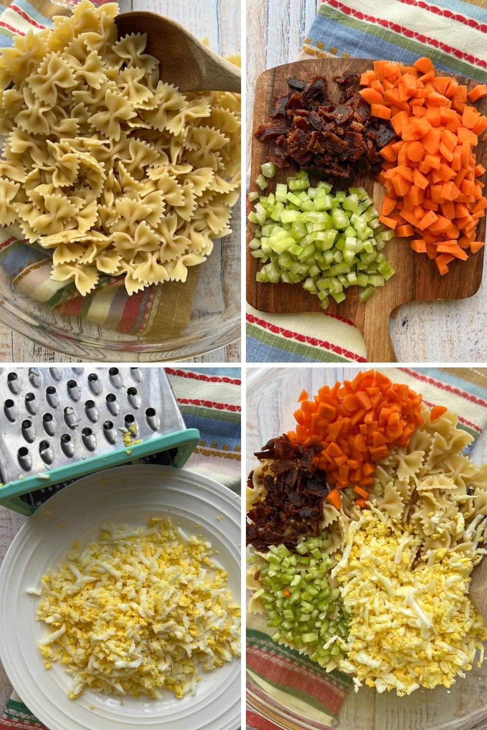 how to make deviled egg pasta salad
