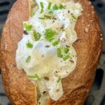 BAKED POTATO IN A DISH