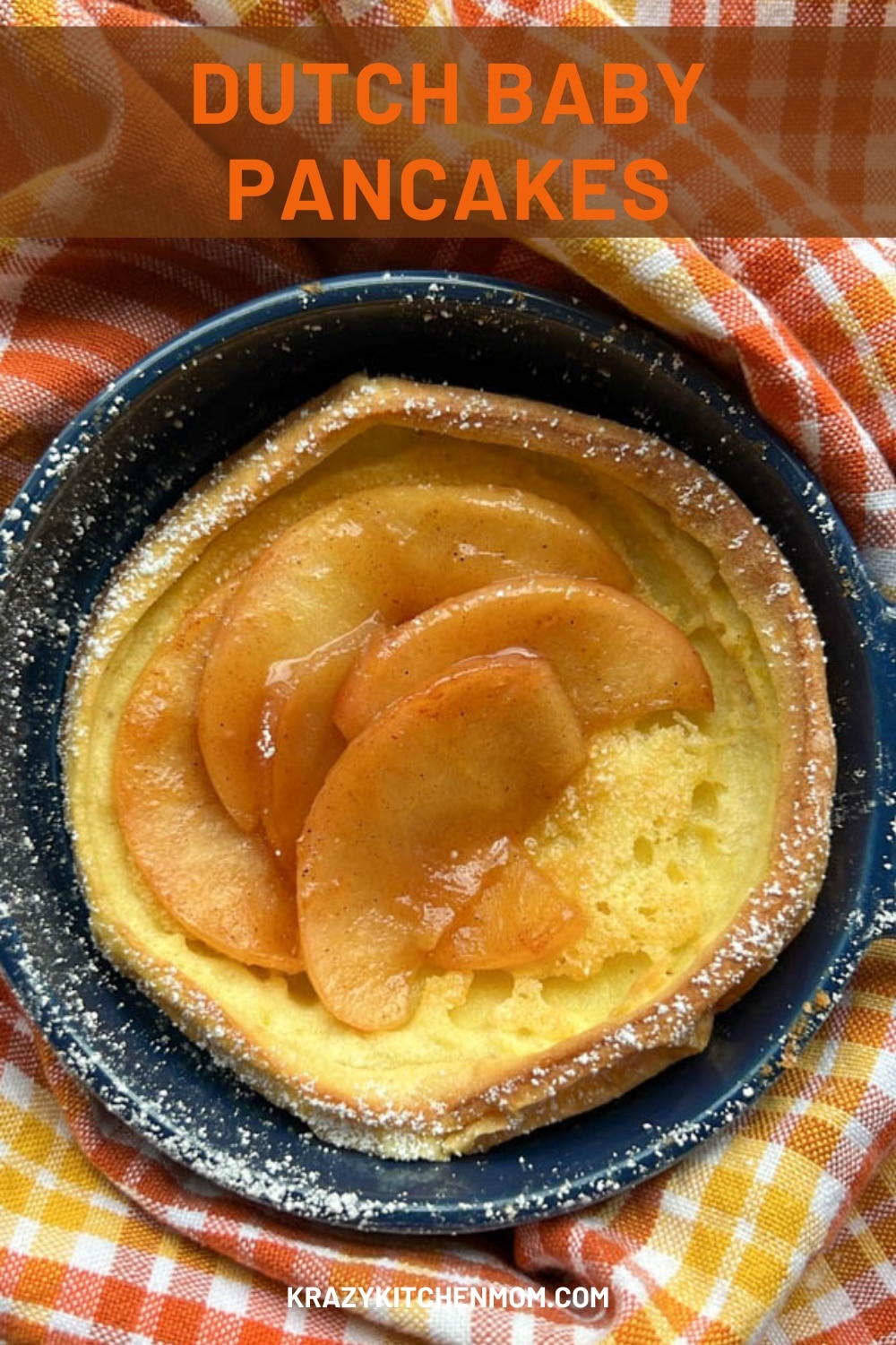 This super simple German pancake is a dump, mix, and bake puffy pancake. It’s a fun and impressive dish that’s perfect for guests or for enjoying a cozy morning at home. via @krazykitchenmom