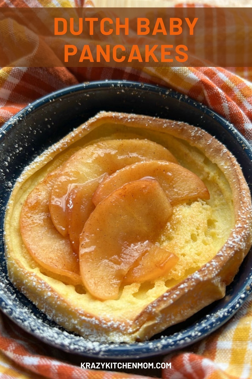 This super simple German pancake is a dump, mix, and bake puffy pancake. It’s a fun and impressive dish that’s perfect for guests or for enjoying a cozy morning at home. via @krazykitchenmom