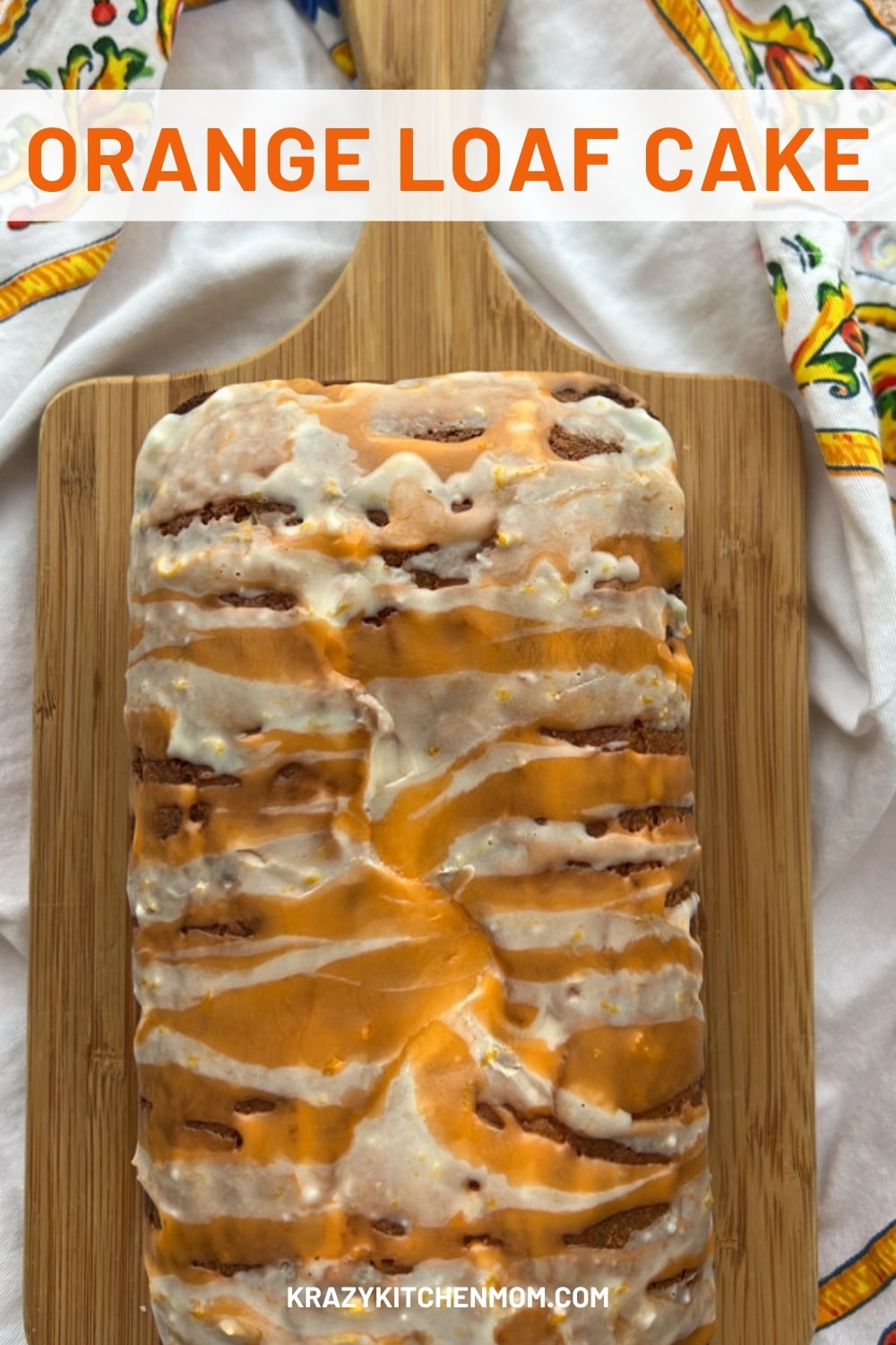 Delight your taste buds with a bright orange citrusy flavor with this delightful loaf cake that is always a family favorite. via @krazykitchenmom