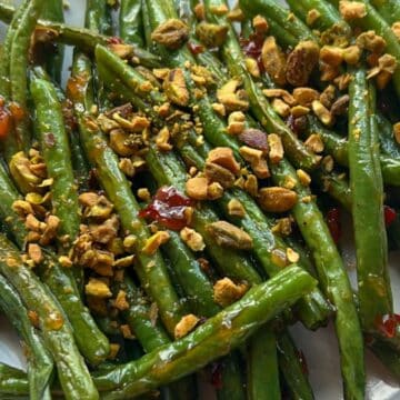 Air Fryer Sweet Chili Green Beans