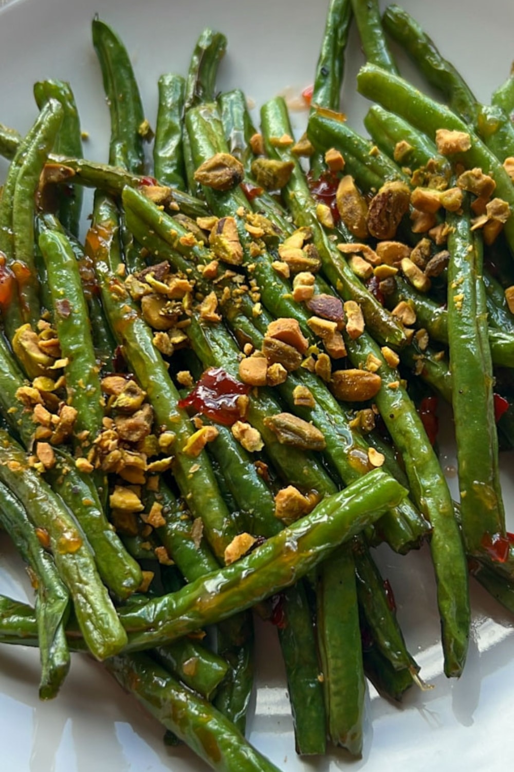 Air Fryer Sweet Chili Green Beans