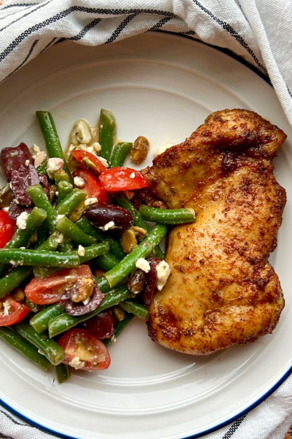 GREEK BAKED CHICKEN THIGHS