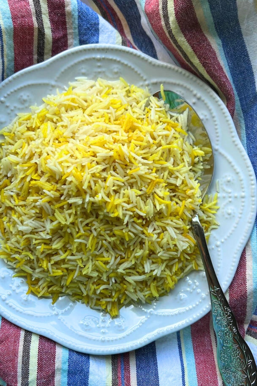 bowl of indian rice