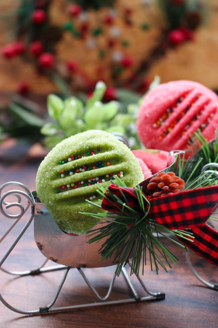 Whipped Shortbread Cookies