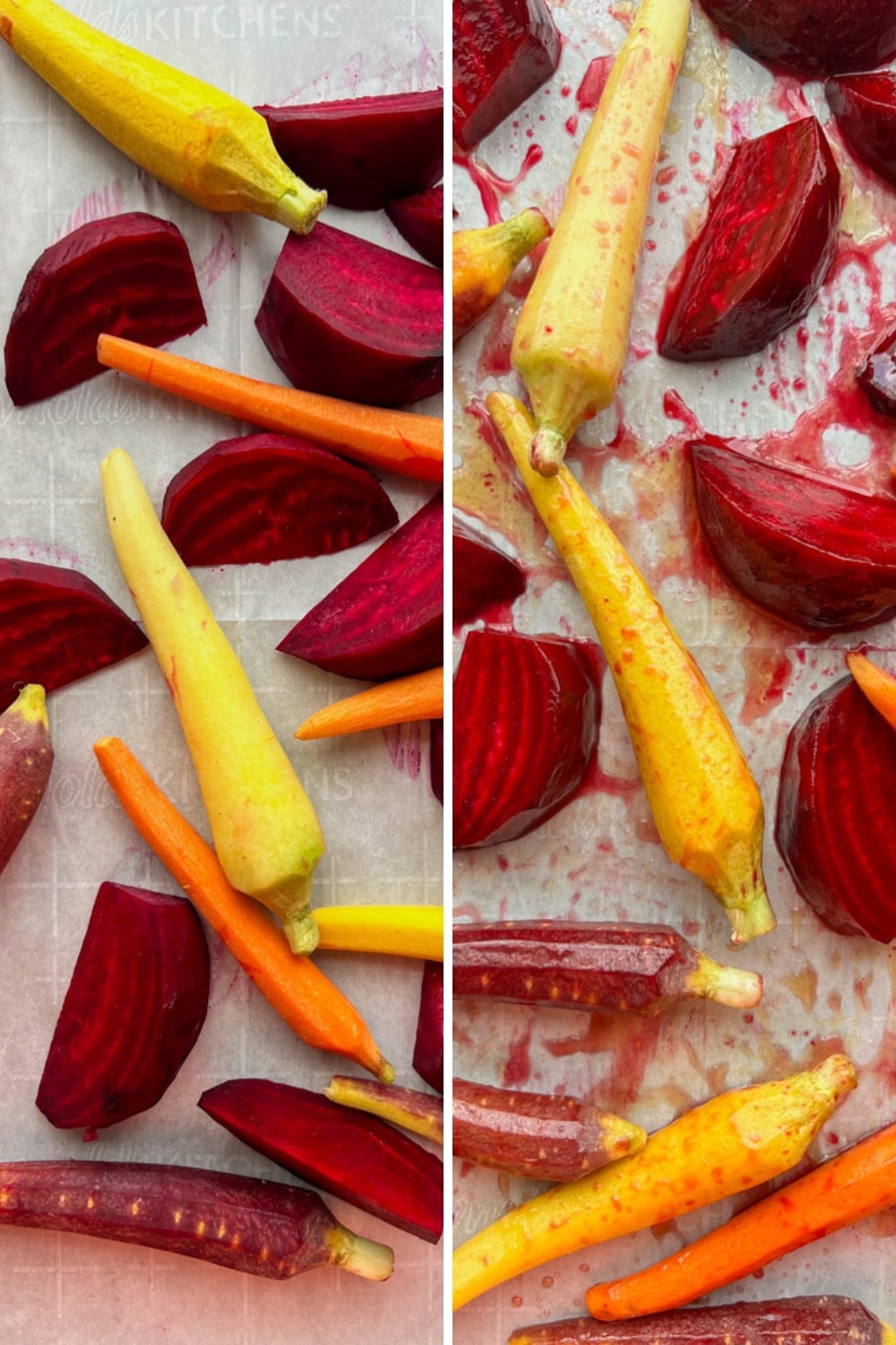 how to roast beets and carrots
