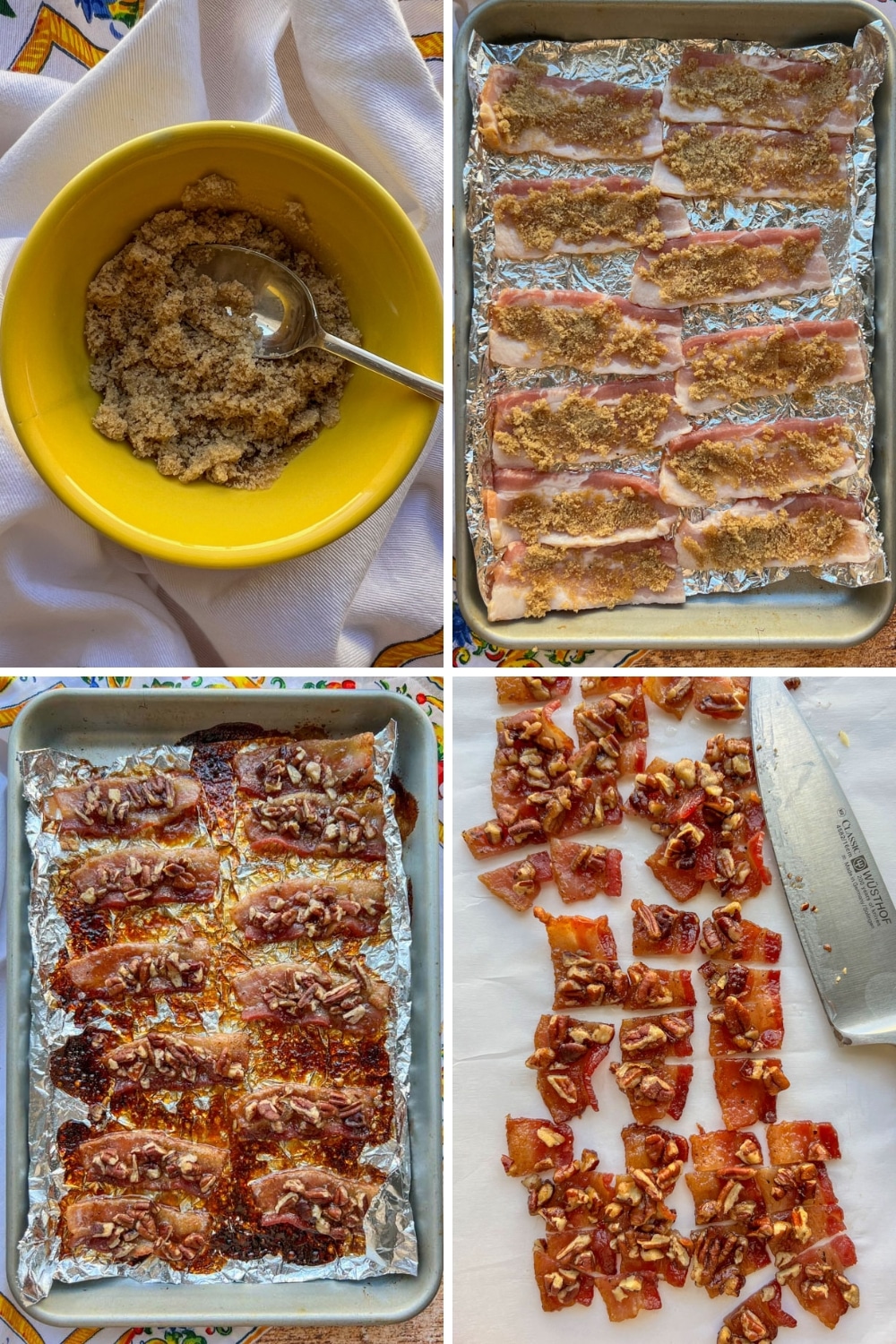 how to make crispy pecan bacon
