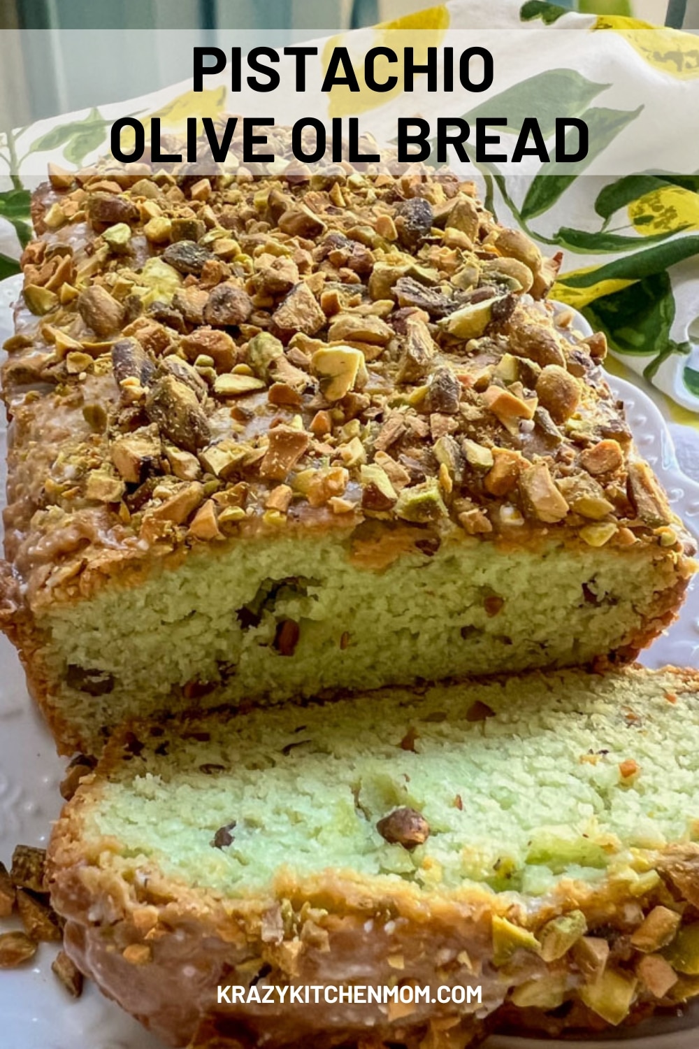 Transform your baking routine with this irresistibly soft pistachio bread, packed with rich flavor and a touch of elegance in every slice. via @krazykitchenmom