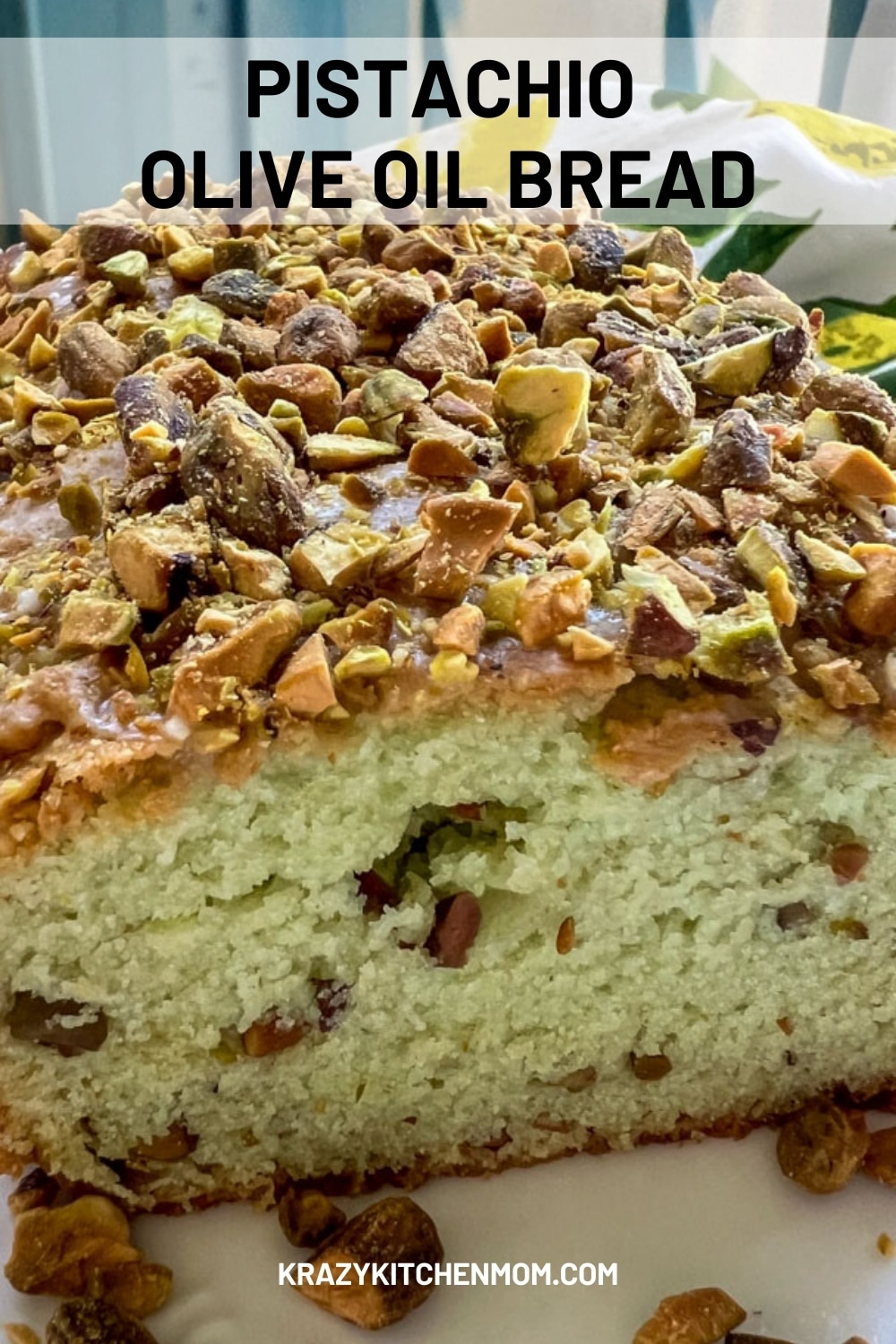 Transform your baking routine with this irresistibly soft pistachio bread, packed with rich flavor and a touch of elegance in every slice. via @krazykitchenmom