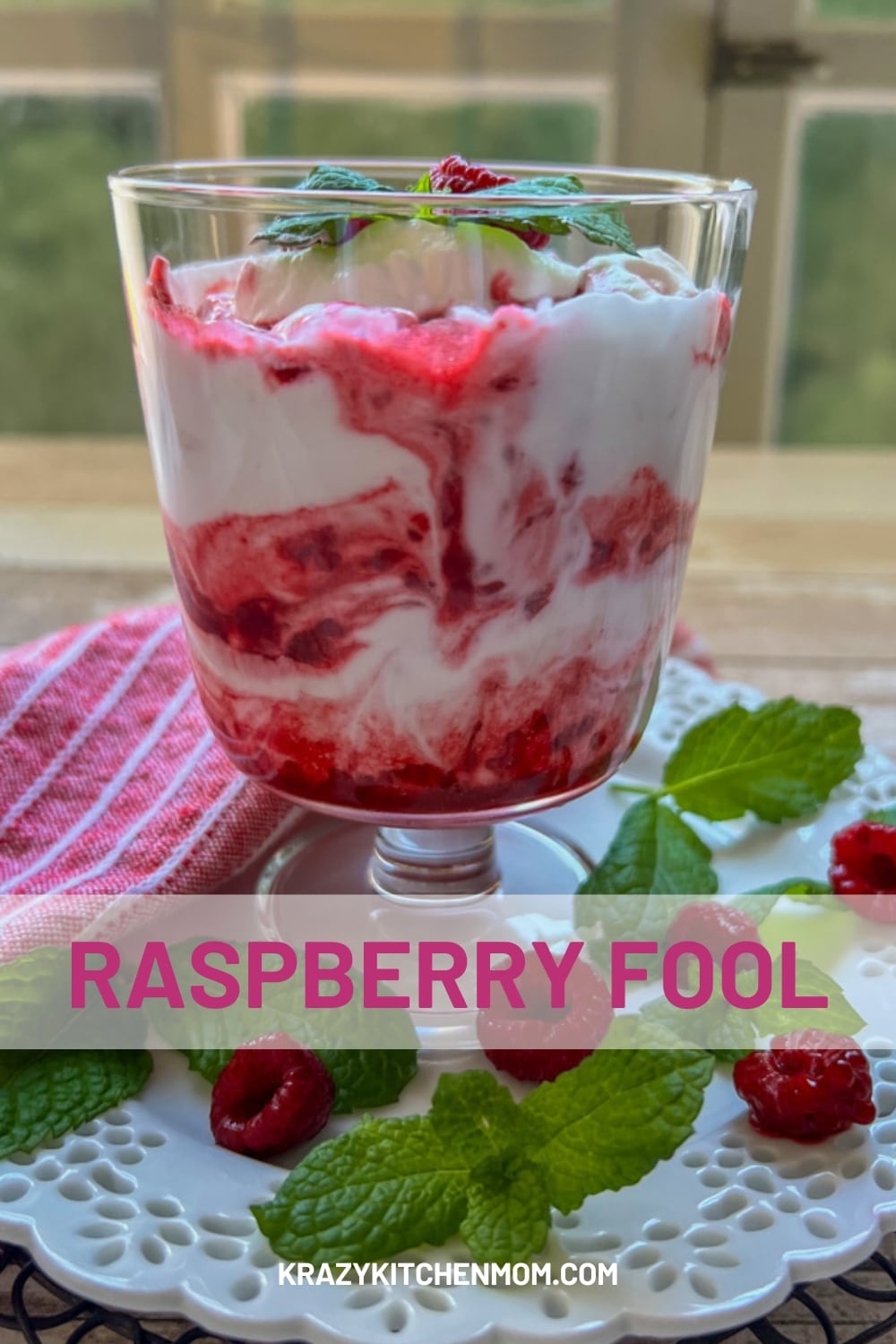 Few desserts strike the perfect balance between elegance and ease quite like a raspberry fool. The perfect blend of berries and cream. via @krazykitchenmom